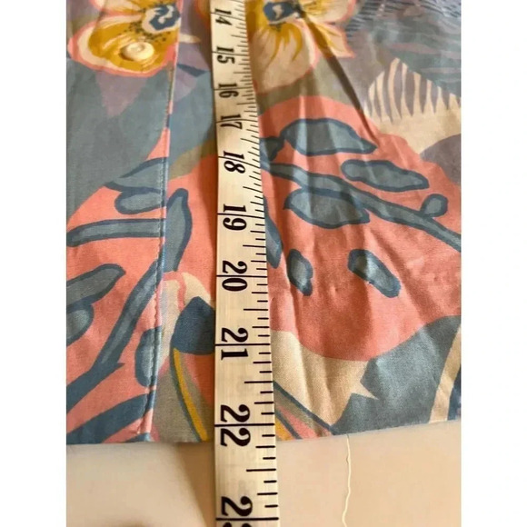 Vintage David Smith blue liberty floral button down skort size 20 - Picture 10 of 10